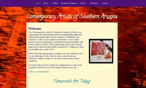 WordPress website package for art organization FastWinn Web designing websites Tucson AZ affordable